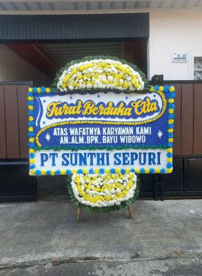 Papan Bunga Duka di Krapyak