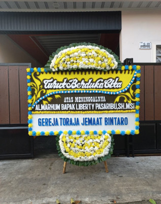 Papan Bunga Duka di Krapyak