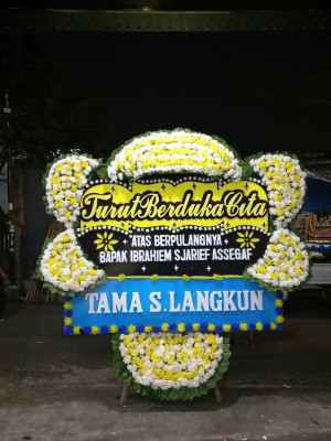 Papan Bunga Duka di Krapyak